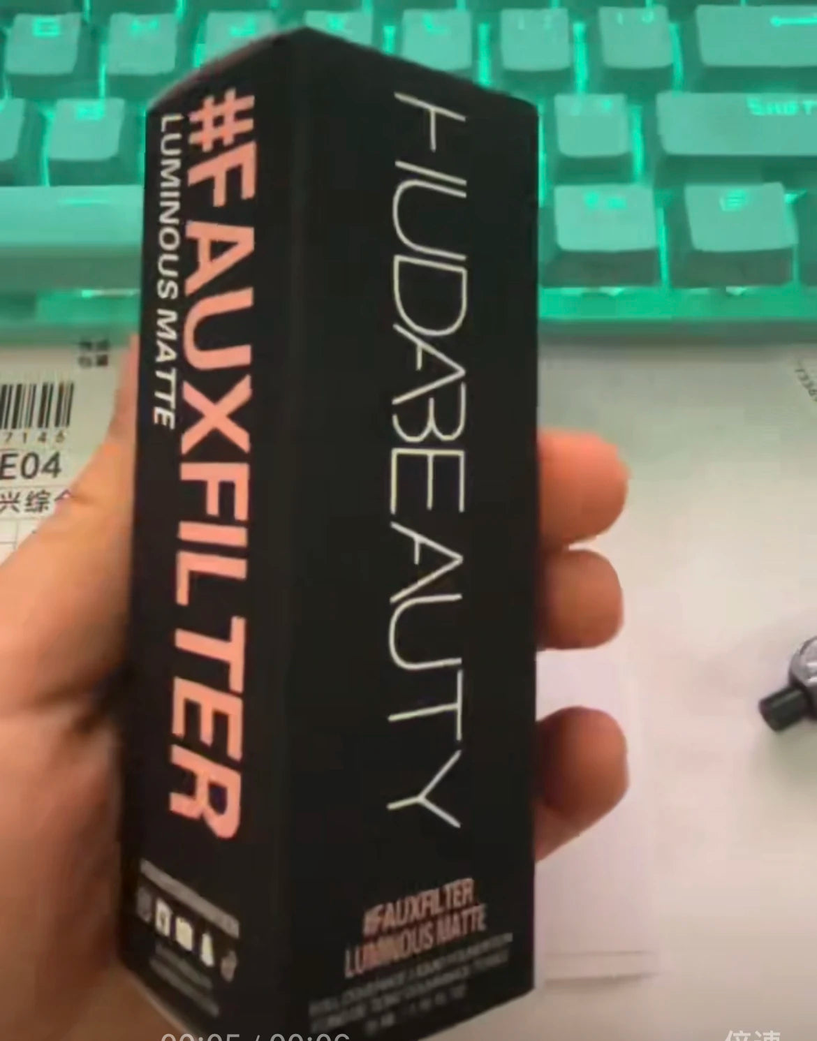 FauxFilter Luminous Matte Foundation  Liquid Foundation Moisturizing Make-up Waterproof Long-lasting Concealer Liquid Foundation