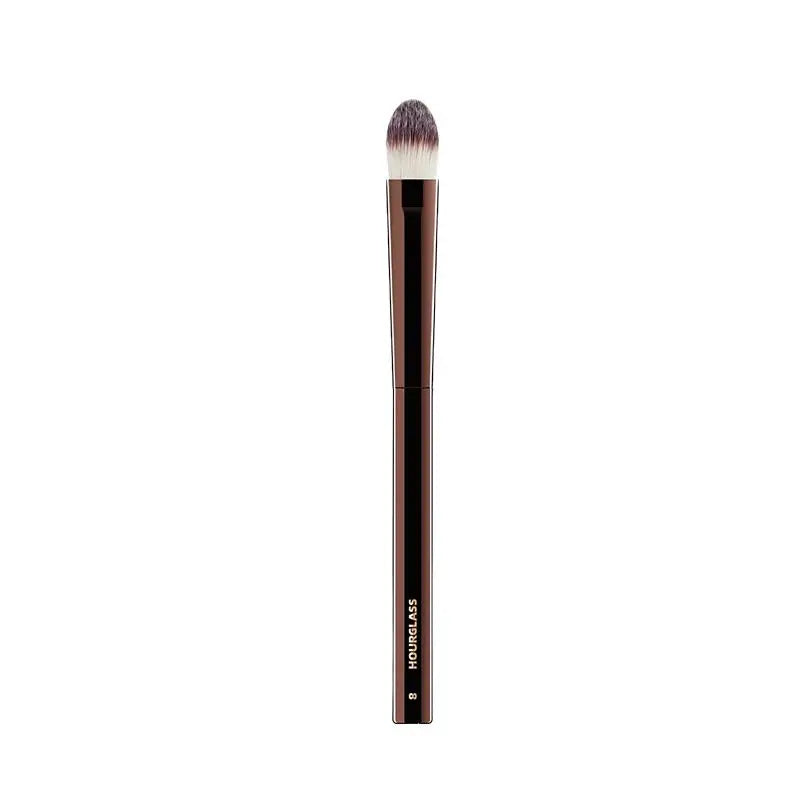 Hourglass Makeup Brush- No.8 Large Concealer Brush Soft Fiber Hair Cover up Flaws Fashion Design Single Face Brush