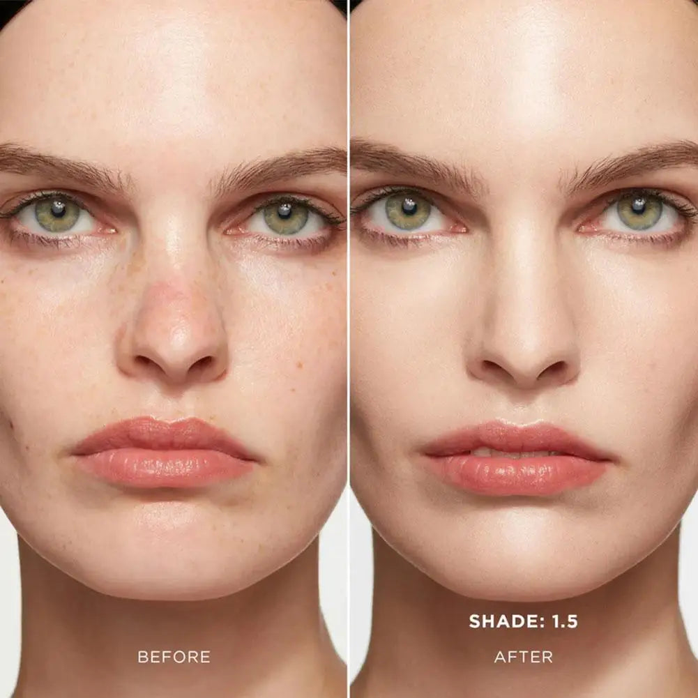 Coverage Liquid BB Cream Waterproof Oil-Control Face Foundation Long-lasting Makeup Without Fading Brightening Makeup Cosmetics