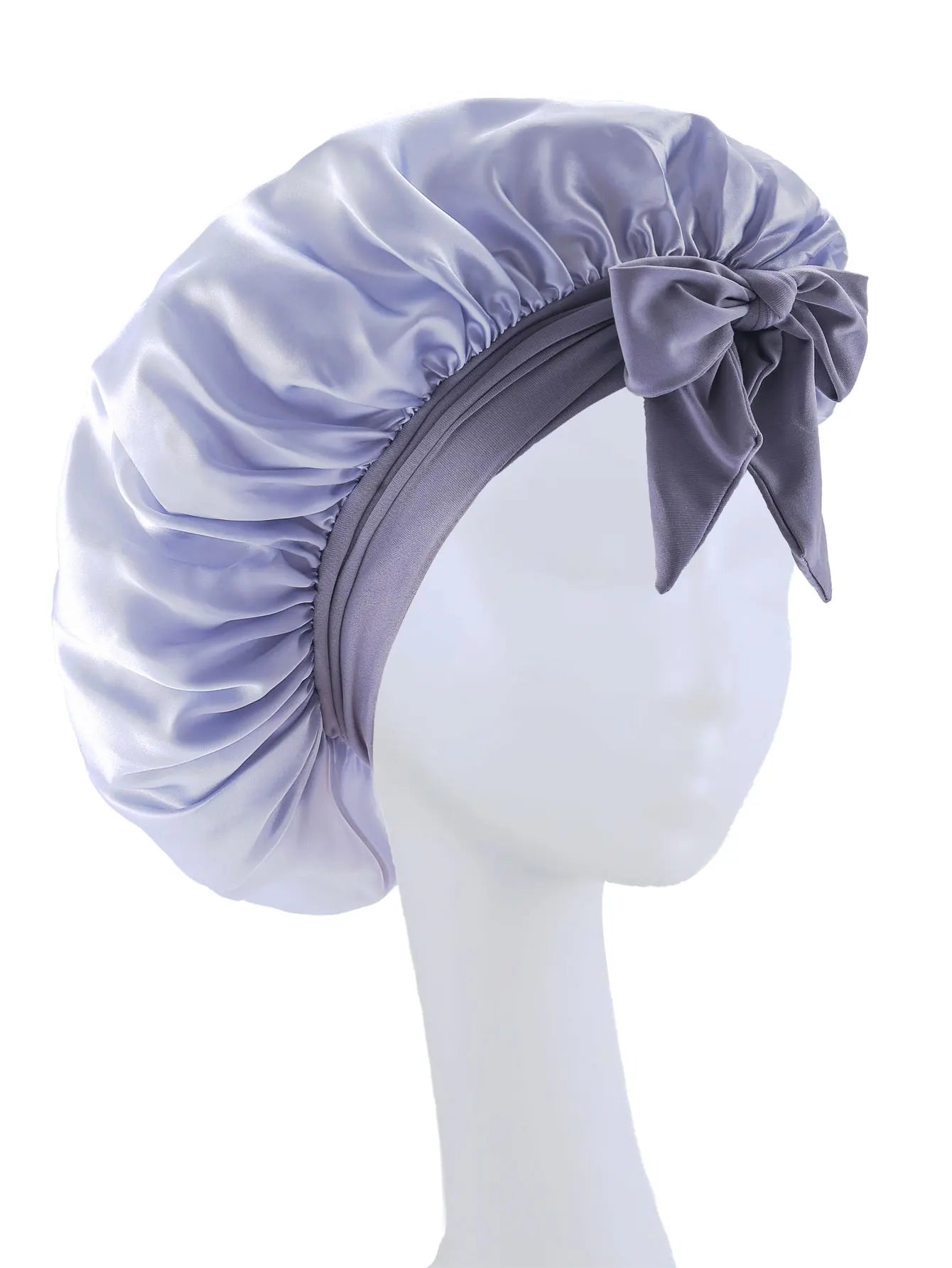 New Silk Bonnet For Sleeping Women Satin Bonnet Hair Bonnet Night Sleep Cap Scarf Wrap For Curly Hair With Tie Band For CurlyHat